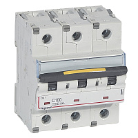 LEGRAND 409281 Авт.вкл.DX3 3П C100A 10kA/16kA