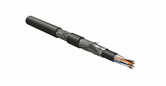 Hyperline ISFUTP4-C5E-P24/19-PVC/PVC-BK (500 м) Кабель для сетей Industrial Ethernet, категория 5e,