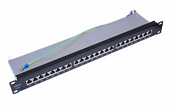 Cabeus PL-24-Cat.6-SH-Dual IDC Патч-панель 19