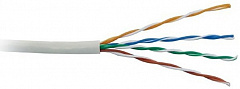 LANMASTER LAN-5EUTP-LSZH-GY  Кабель UTP, 4 пары, кат. 5Е,  350Mhz, LSZH, серый, 305 м