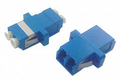 Hyperline FA-P11Z-DLC/DLC-N/WH-BL Оптический проходной адаптер LC-LC, SM, duplex, корпус пластиковый