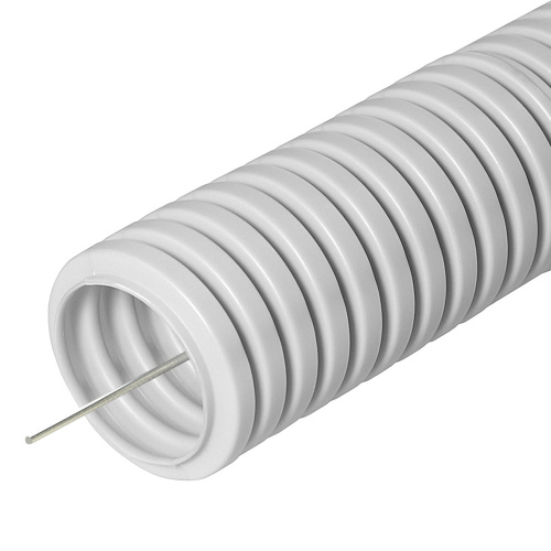 Труба гофрированная Cabeus FCPL-20-PVC-100-1-GY