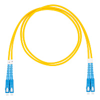 Datarex DR-221144 Шнур оптический коммутационный (патч-корд), SC-SC, дуплекс (duplex) OS2, нг(А)-HF