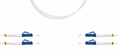 Hyperline FC-D2-9A1-LC/UR-LC/UR-H-2M-LSZH-WH Патч-корд волоконно-оптический SM 9/125, LC/UPC-LC/UPC