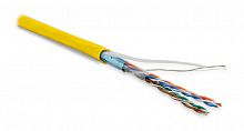 Кабель витая пара Hyperline FUTP4-C5E-P26-IN-LSZH-YL-100