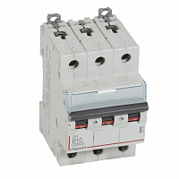 LEGRAND 407559 Авт.выкл.DX3 3П B10A 6000/10kA