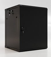 Hyperline TWB-0666-SR-RAL9004 Шкаф настенный 19-дюймовый (19