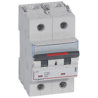 LEGRAND 410009 Авт.Выкл.DX3 2П C20A 36кА