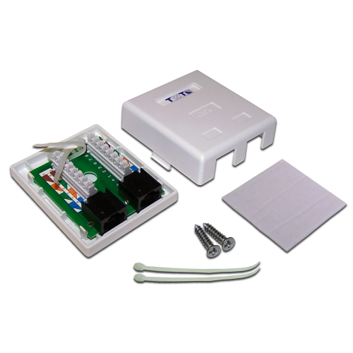 Компьютерные розетки TWT TWT-SM2-4545/6-WH