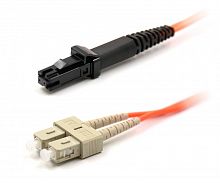 Патч-корды оптические Hyperline FC-D2-62-MTRJF/PR-SC/PR-H-1M-LSZH-OR