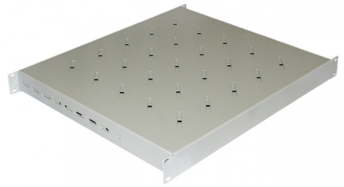 Полки для шкафов и стоек Hyperline TSD3M-1U-405/700-RAL7035