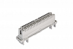 NIKOMAX NMC-PL10-CU-10 Плинт 10 пар, Кат.3 (Класс C), 16МГц, контакты типа KRONE, неразмыкаемый, мар