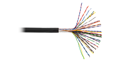 NETLAN EC-UU025-5-PE-BK-3 Кабель U/UTP 25 пар, Кат.5 (Класс D), 100МГц, одножильный