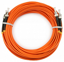 Cabeus FOP-62-ST-ST-25m Шнур оптический duplex ST-ST 62,5/125 mm 25м LSZH