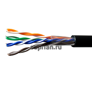 Кабель SUPRLAN Long Ethernet UTP Cat.5e 4x2x0,64 Cu PE Outdoor 500м (01-0345)