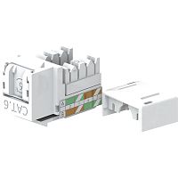 Модули Keystone Jack LANMASTER LAN-OK45U6/90P-WH