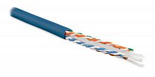 Кабель витая пара Hyperline UUTP4-C6-S23-IN-PVC-BL-305