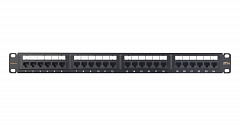 NIKOMAX NMC-RP24UD2-ES-1U-BK Коммутационная панель 19