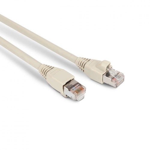 Патч-корды Hyperline PC-LPM-STP-RJ45-RJ45-C6a-1M-LSZH-GY