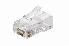 Eurolan 13A-U5-11WT Вилка RJ45 Q-PLUG, категория 5e, UTP, для полевой установки, без цвета, упаковка