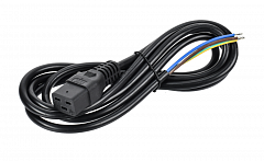 ITK PC-C19-2M Кабель электропитания PDU 3х1,5 C19-б/р, 2м