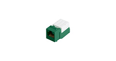 NIKOMAX NMC-KJUD2-FT-GN Модуль-вставка типа Keystone, Кат.5е (Класс D), 100МГц, RJ45/8P8C, FT-TOOL/1