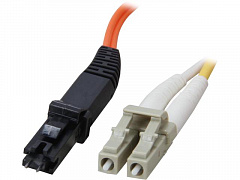 Hyperline FC-D2-62-LC/PR-MTRJM/PR-H-5M-LSZH-OR Патч-корд волоконно-оптический (шнур) MM 62.5/125
