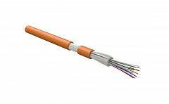 Hyperline FO-DT-IN-50-8-HFLTx-OR Кабель волоконно-оптический 50/125 (OM2) многомодовый, 8 волокон