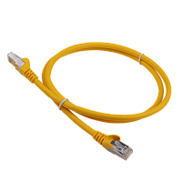 LANMASTER LAN-PC45/S6A-10-YL Патч-корд LSZH FTP кат.6A, 10 м, желтый