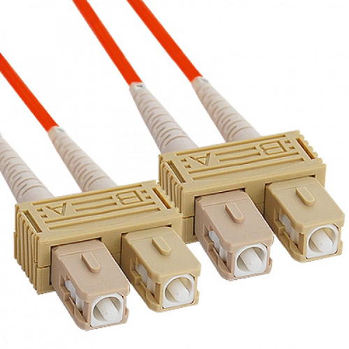 Патч-корды оптические Hyperline FC-D2-62-SC/PR-SC/PR-H-30M-LSZH-OR
