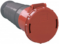 IEK PSR22-063-5 Розетка перенос. ССИ-235 63А-6ч 380В 3P+PE+N IP54