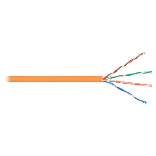 Кабель витая пара LANMASTER LAN-5EUTP-PT-LSZH-OR
