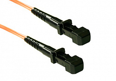 Hyperline FC-D2-62-MTRJM/PR-MTRJM/PR-H-1M-LSZH-OR Патч-корд волоконно-оптический (шнур) MM 62.5/125