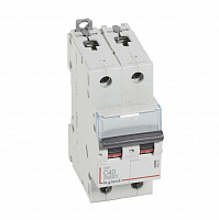 LEGRAND 409206 Авт.выкл.DX3 2П C40A 10kA/16kA