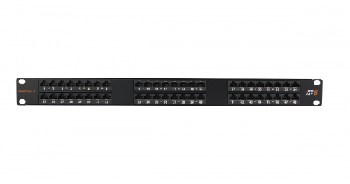 Патч-панели NIKOMAX NMC-RP48UE2-1U-BK