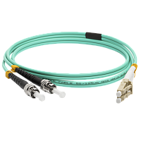 LANMASTER LAN-2LC-2ST/OM3-7.0 Патч-корд оптический, дуплексный, LC/PC-ST/PC, OM3, LSZH, 7.0 м