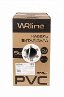 Кабель витая пара WRLine WR-FTP-4P-C5E-PVC-GY
