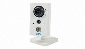 Малогабаритная IP камера видеонаблюдения RVi-IPC12SW (2.8)