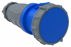 IEK PSN21-063-3 MAGNUM Розетка перенос. ССИ-233 63А-6ч 220В 2P+PE IP67