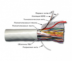 TWT TWT-5EUTP100-LSZH Кабель UTP, 100 пар, Кат.5e, LSZH, 305 метров, белый