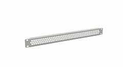 Hyperline BPD-1-RAL7035 Фальш-панель перфорированная на 1U, цвет серый (RAL 7035)