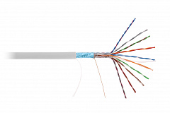 NETLAN EC-UF010-5-PVC-GY-3 Кабель F/UTP 10 пар, Кат.5 (Класс D), 100МГц, одножильный