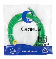 Патч-корды Cabeus PC-UTP-RJ45-Cat.5e-5m-GN-LSZH