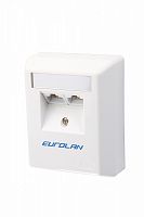 Компьютерные розетки Eurolan 12D-U5-02WT