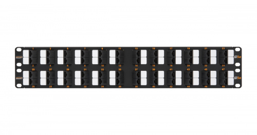 Патч-панели NIKOMAX NMC-RP48UD2-AN-2U-BK