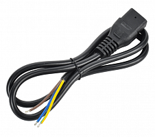 ITK PC-C19-1M Кабель электропитания PDU 3х1,5 C19-б/р, 1м