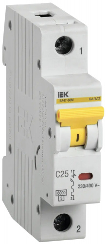Автоматические выключатели IEK MVA31-1-025-C