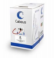 Кабель витая пара Cabeus UTP-4P-Cat.5e-SOLID-RD