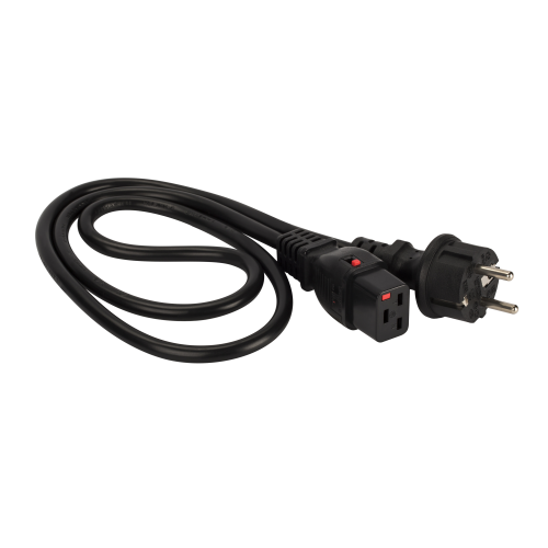 Кабели питания LANMASTER LAN-PP19L/SH-3.0-BK
