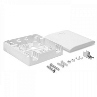 LANMASTER LAN-SBF1-WH Коробка настенная на 1 адаптер SC, белая